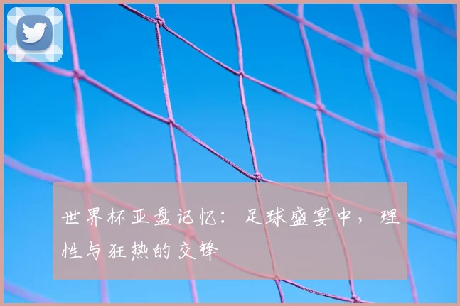 世界杯亚盘记忆:足球盛宴中,理性与狂热的交锋
